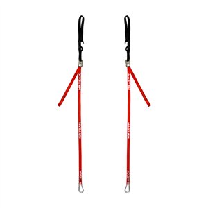 Motorcycle Tie Down Straps Pair 25mm Red-DS89.TD10R | RiMotoShop