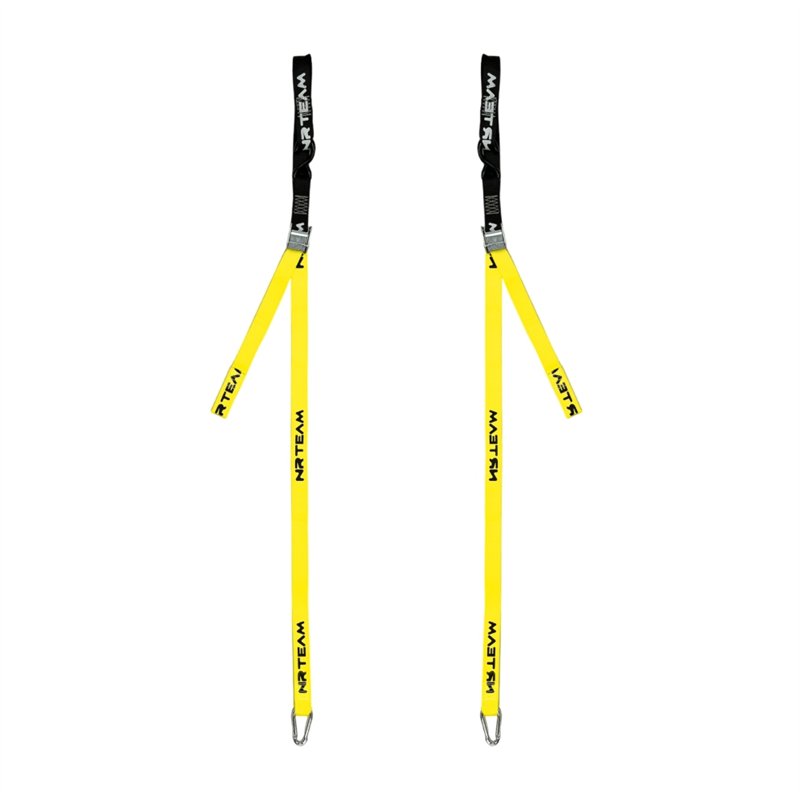 Motorcycle Tie Down Strap Pair 38mm Yellow-DS89.TD15G | RiMotoShop