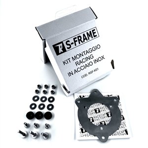 Support de plaque d'immatriculation Racecap S-Frame - Kit de