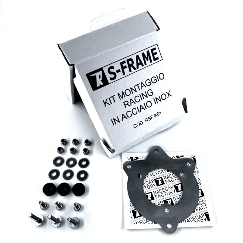 Support de plaque d'immatriculation Racecap S-Frame - Kit de