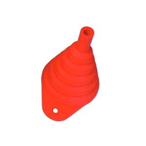 Imbuto in silicone pieghevole rosso-ISP.R | RiMotoShop