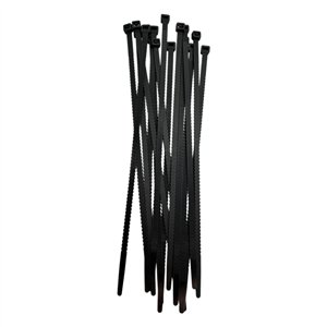 Fascette in nylon a strappo NRTeam 2,8 x 102 mm nere-TCTN.102 | RiMotoShop