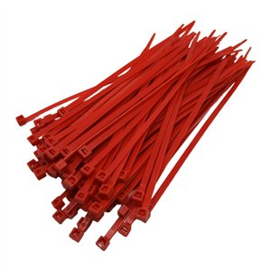 Fascette in nylon Artein 4,5 x 200 mm rosse-VCBN0RJ048200 | RiMotoShop