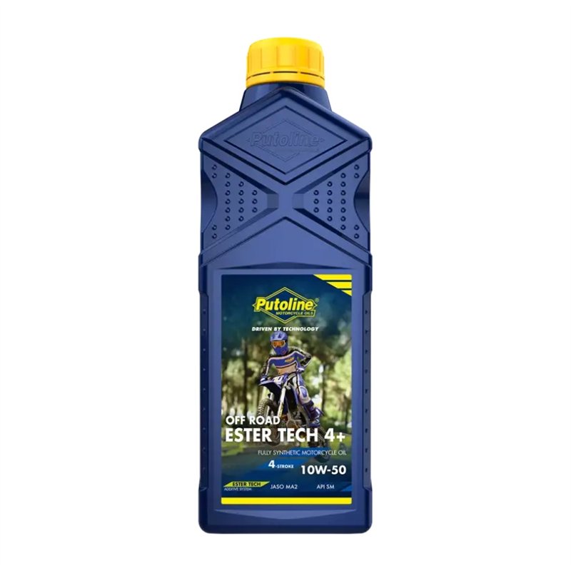 Olio motore Putoline ESTER TECH 4+ 10W-50 OFF ROAD - 1 lt-PL70636 | RiMotoShop