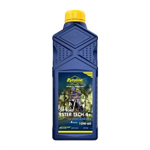 Olio motore Putoline ESTER TECH 4+ 10W-60 OFF ROAD - 1 lt-PL70638 | RiMotoShop