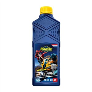 Olio motore Putoline N-TECH PRO R+ 15W-50 OFF ROAD - 1 lt-PL74324 | RiMotoShop