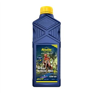 Putoline N-TECH PRO R+ 10W-60 OFF ROAD Engine Oil - 1 lt-PL74371 | RiMotoShop