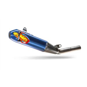 Exhaust silencer YAMAHA YZ450F 14-18 Factory 4.1 anodized carbon cap 