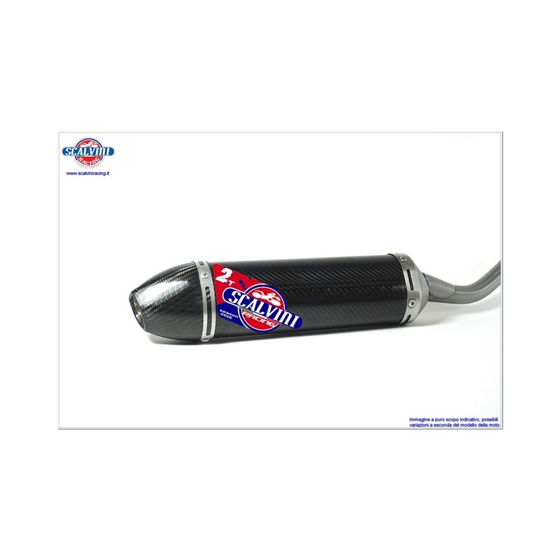 Silencieux tout carbone Scalvini KTM 125 SX 2016-2018-002.014124-RiMotoShop