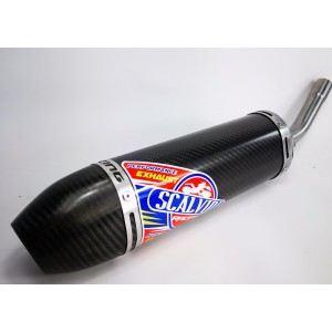 Scalvini Suzuki RM 125 2001-2012 - Full Carbon Muffler-002.034114 | RiMotoShop