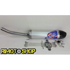 Scalvini HM 125 Rotax 08-16 SILENCER exhaust Alu-Carb-002.084312 | RiMotoShop