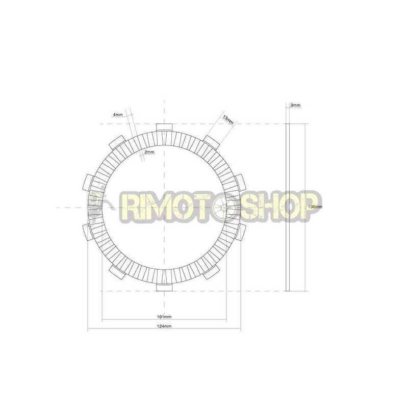 SUZUKI 750 GSX R 00/01 Kit Dischi frizione Guarniti + Acciaio