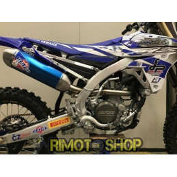 Yamaha YZ 250F 16-17 Bufanda de escape escape con silenciador de escape Alu-Inox