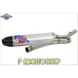 Muffler, full exhaust Husqvarna SMS and TE 125 4 Stroke 2010-2013 carbon end