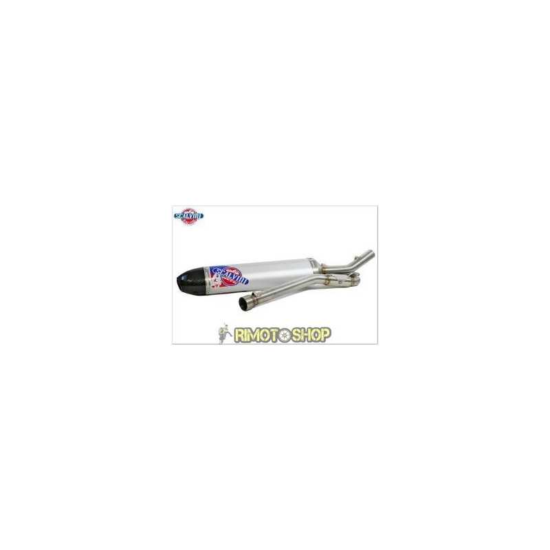 Muffler, full exhaust Husqvarna SMS and TE 125 4 Stroke 2010-2013 carbon end