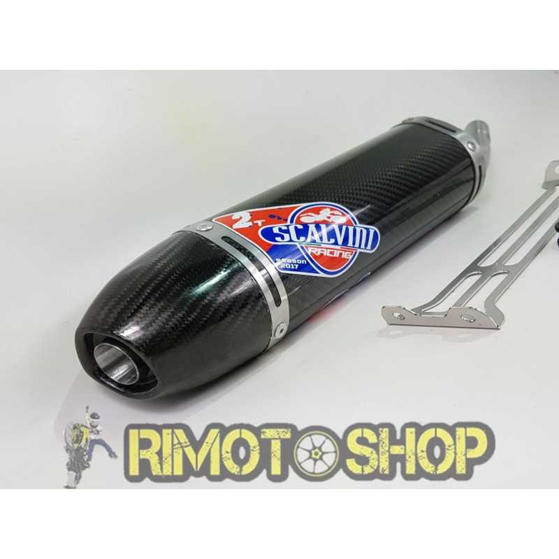 GAS GAS EC 125 12-17 Silenziatore SCARICO FULL CARBON Scalvini-2.134.