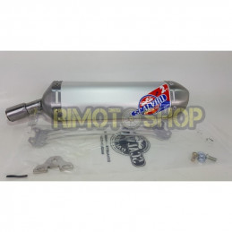 Scalvini Racing 2003 2008 Aprilia MX 125 Silenciador-Silencioso silenciador de aluminio fondello