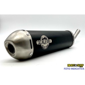 Scalvini Husqvarna 125 SMS 03-13 SILENCER exhaust Alu-steel-002.064316 | RiMotoShop
