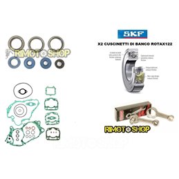 REVISION KIT ENGINE MOTOR ROD WOSSNER APRILIA RS 125 MX SX RX 125 rotax