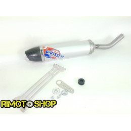 Scalvini Honda CR 125 00-07 SILENCER exhaust Alu-Carb-2.024.