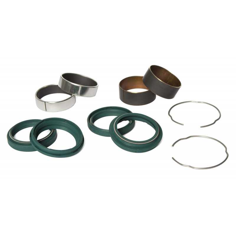 Kawasaki KLX300R 97-07 fork bushings and seals kit revision-IN-RE46K-RiMotoShop