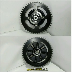 11 16 KTM DUKE 125 portacorona & corona-AL7-5058.5M | RiMotoShop