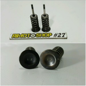 04 09 HONDA CRF 250R valvole escape exhaust valves