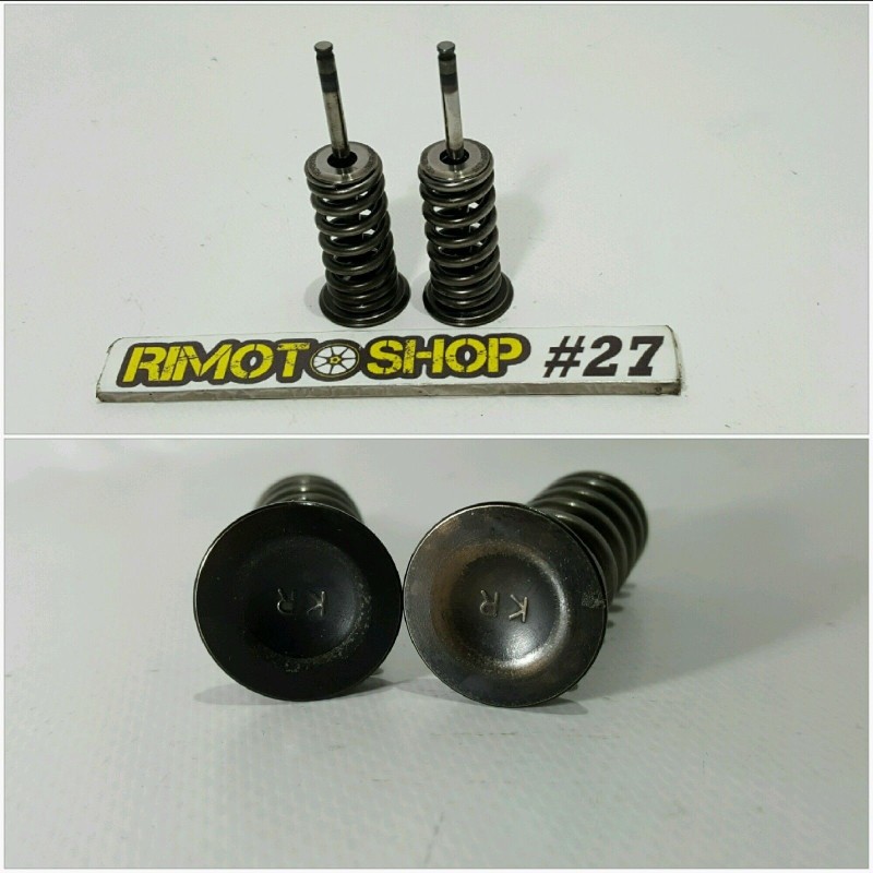 04 09 HONDA CRF 250R valves échappement exhaust valves-VA8-3230.4D-RiMotoShop
