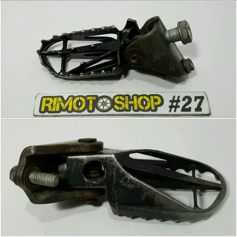 2004 2009 HONDA CRF 250R footboard sinistra left footrest-PE7-4524.4T | RiMotoShop