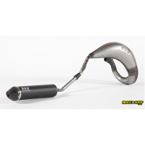Scarico completo BUD Racing carbonio Aprilia SX 50 2010-2022-POT50DE | RiMotoShop