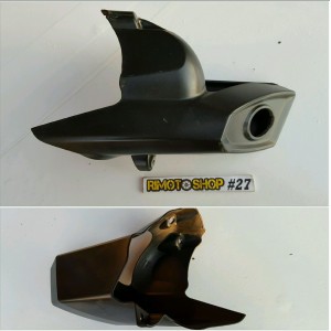 11 16 aprilia rs4 125 plastica copri scarico-TE2-5802.5C | RiMotoShop