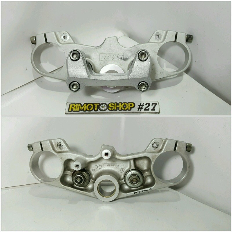 11 16 KTM DUKE 125 4t piastra forcella superiore-PI1-5020.3V | RiMotoShop