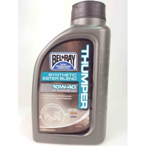 Bel Ray 10W 40 Thumper Racing Synthetic Ester Blend 4T Engine Oil-5995201 | RiMotoShop