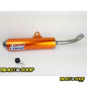 Exhaust Silencer HGS for KTM EXC 250 2020-2022-SLX250KT19 | RiMotoShop