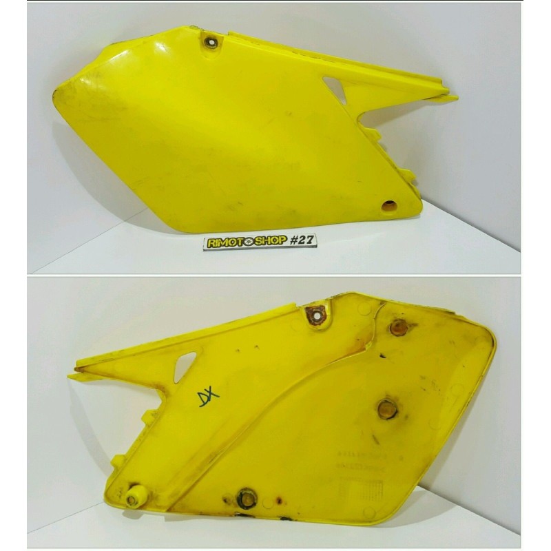 2001 2008 SUZUKI RM125 plastica portanumero right plastic number plate right-AL8-5098.8O | RiMotoShop