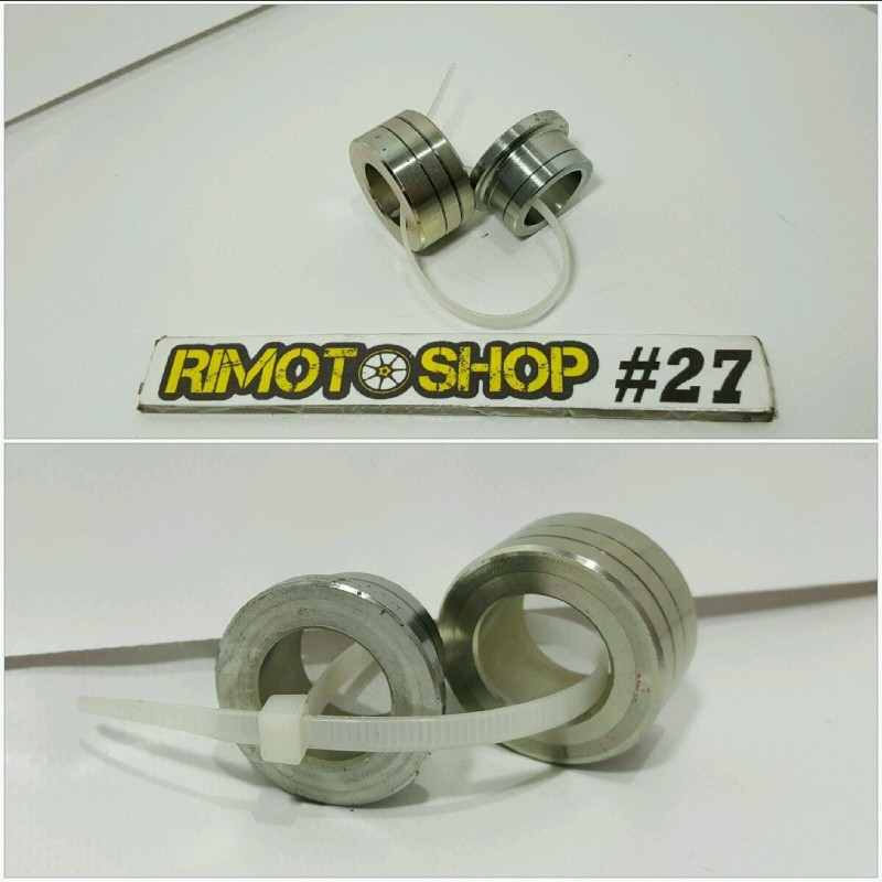 2011 2016 KAWASAKI ER-6N rear wheel spacers-AL3-6638.6N | RiMotoShop