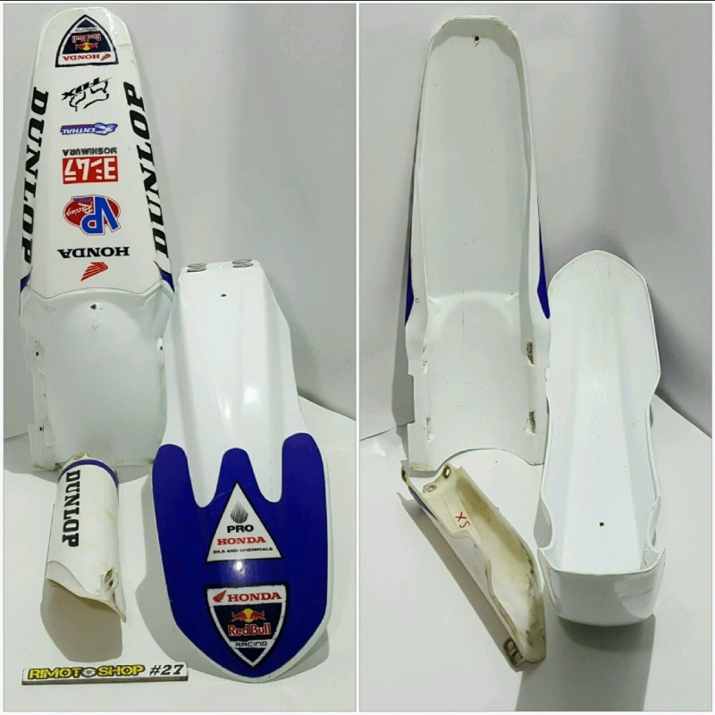 2004 2009 HONDA CRF 250R plastic fenders-CA5-5354.2W | RiMotoShop