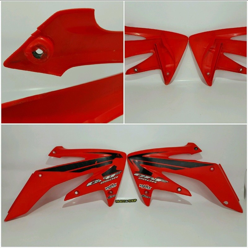 04 09 HONDA CRF250 convogliatori radiatore-CA9-4028.1V | RiMotoShop