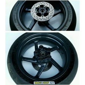99 03 Aprilia RSV 1000 1000 Thunder circle rear wheel-RU9-10215.5B | RiMotoShop