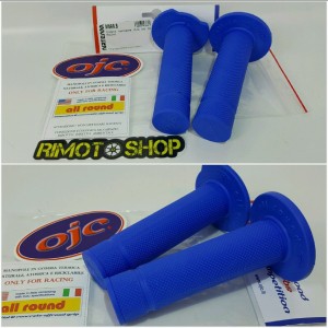 coppia manopole OJC blu All Round torque knobs motocross enduro-MA5-9373.1H | RiMotoShop