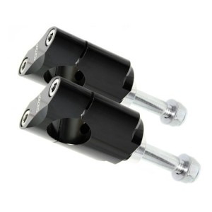 RISER WRP BRACKET HANDLEBAR 28.6 MM TALL BLACKS-WDL-P9020 | RiMotoShop