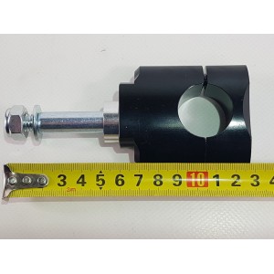 RISER WRP Kit de contremarche de guidon 28.6 MM haut noirs-WDL-P9020-RiMotoShop