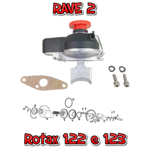 Valvola rave 2 pneumatica APRILIA RX SX MX ROTAX