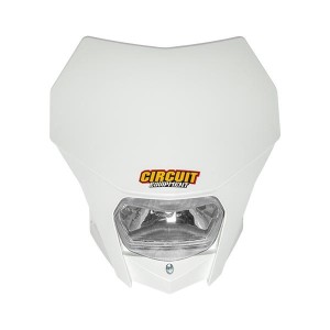 Headlight Mask Circuit UNIVERSAL Enduro WHITE-HL020-B-RiMotoShop