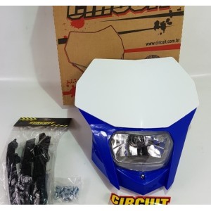 Mascherina transport phare Circuit universel enduro BLEU-HL020-B-RiMotoShop