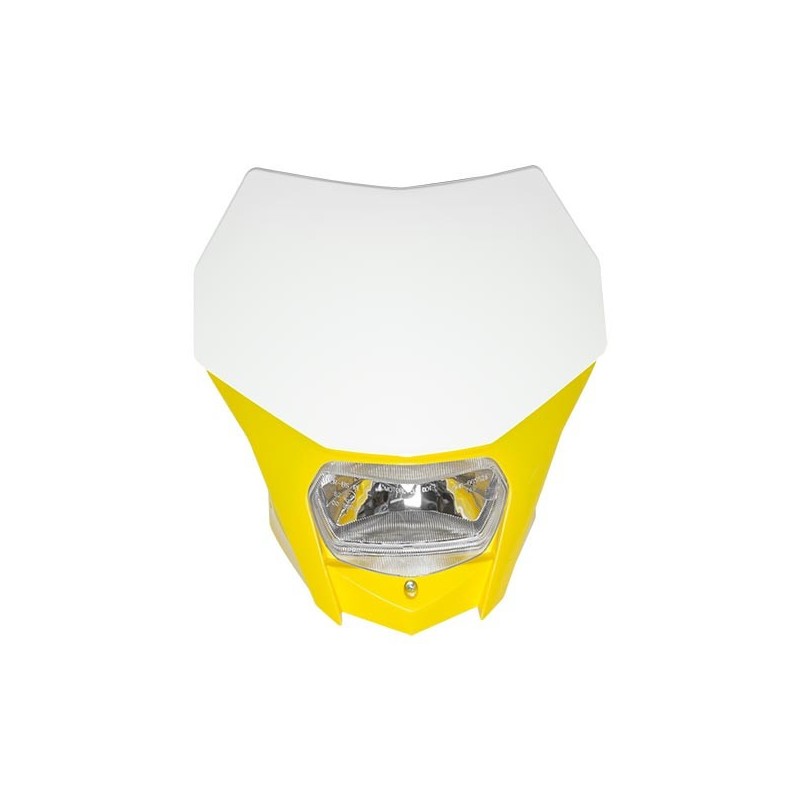 Headlight Mask BAGUS UNIVERSAL Circuit Enduro YELLOW-HL020-G | RiMotoShop