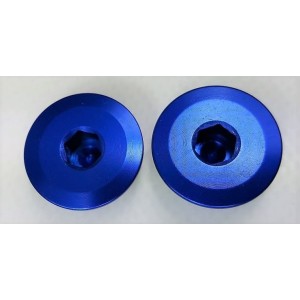 X2 Tappi carter clutch CNC blue Aprilia RS MX SX RX 125 ROTAX 122 123-X2CNC-122-B | RiMotoShop