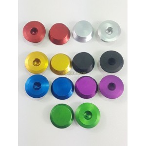 X2 Tappi carter clutch CNC blue Aprilia RS MX SX RX 125 ROTAX 122 123-X2CNC-122-B | RiMotoShop