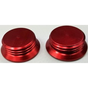 X2 Tappi carter frizione CNC ROSSI Aprilia RS MX SX RX 125 ROTAX122-X2CNC-122-R|RiMotoShop