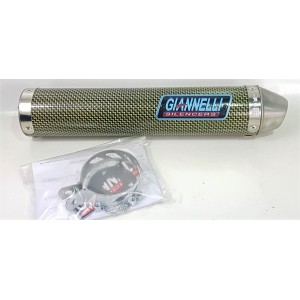 95 10 APRILIA RS 125 GIANNELLI KEVLAR ALUMINUM carbon silencer-53512HF | RiMotoShop